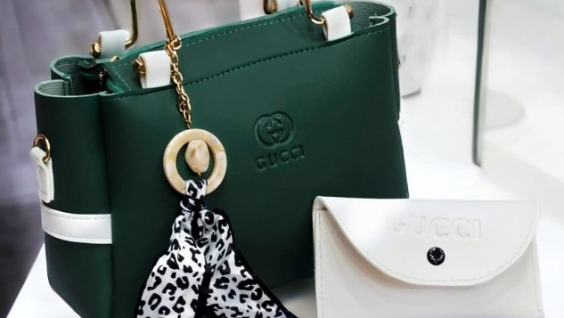 Ladies Handbag With Match Small Pouch