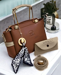 Ladies Handbag With Match Small Pouch