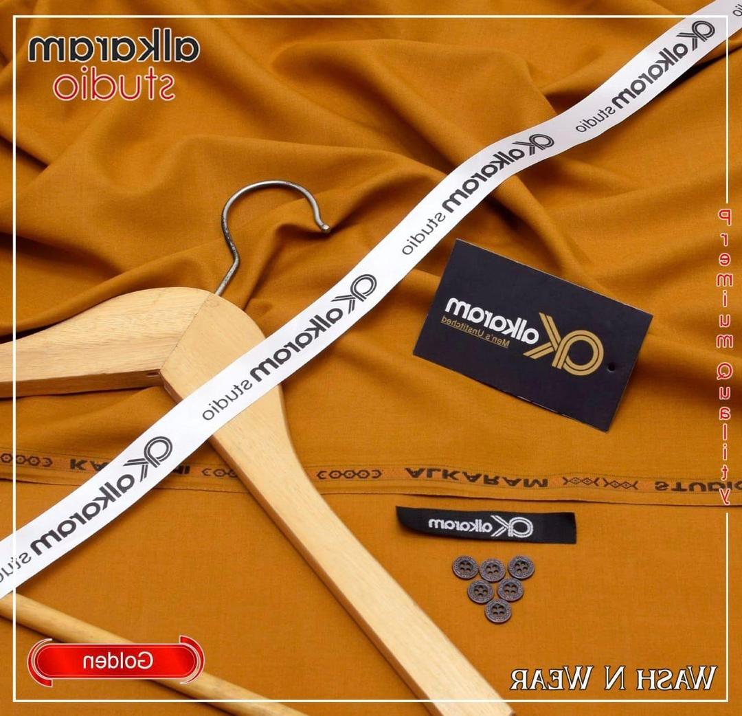 Men's Unstitched Boski Suit Golden Summer