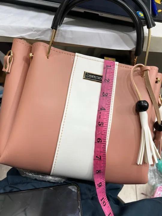 5-Piece Jimmy Choo Bag Combo | Main Bag, Sling, Pouch, Envelope Sling & Card Holder